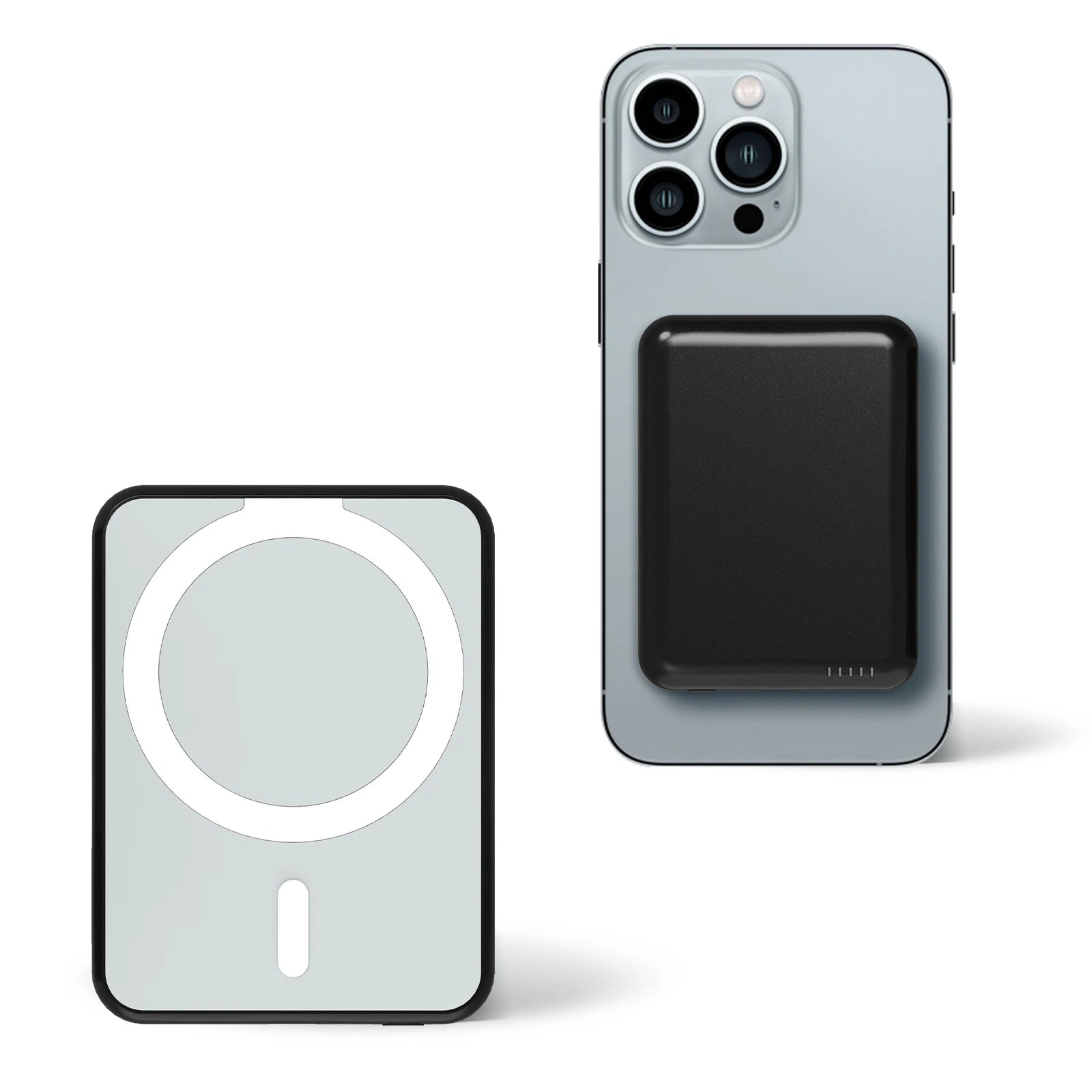 MagLock Mini 5000mAh Magnetic Wireless Power Bank - product view 1