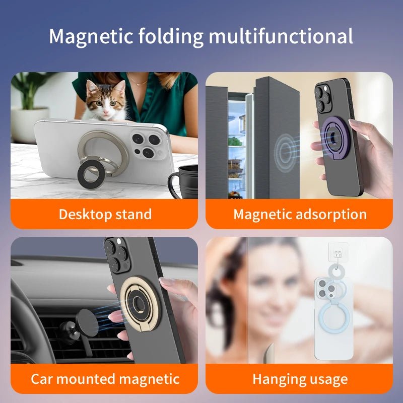 MagSafe Triple-Fold Magnetic Grip + Stand - product view 3
