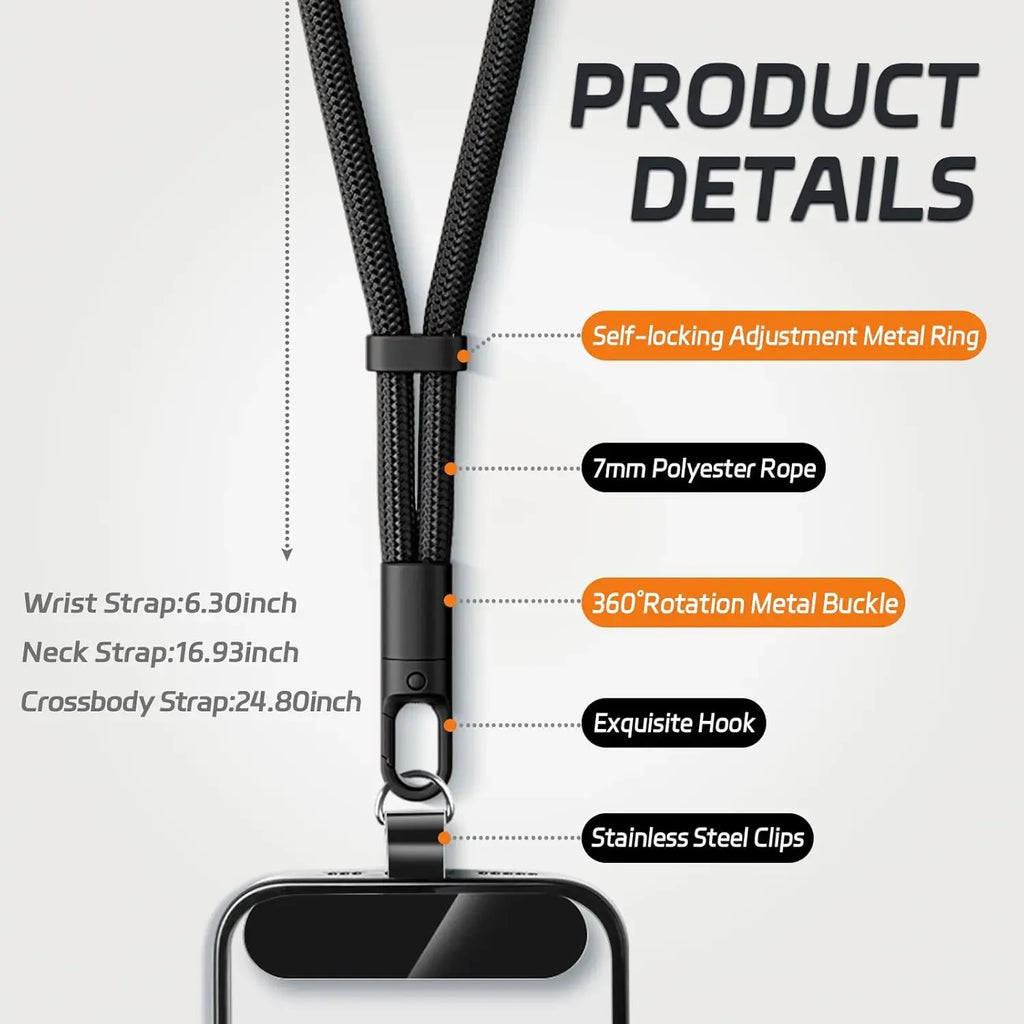 SlingStrap Crossbody Phone Lanyard - product view 2