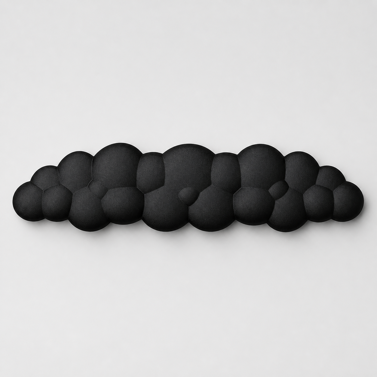 Black Cloud Memory Foam Gaming Keyboard Wrist Rest – Long - product view 2