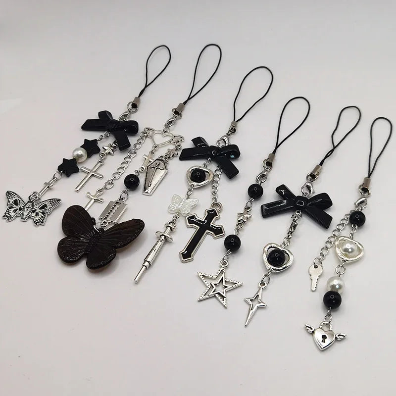 Y2K Beaded Phone Charm - product view 1